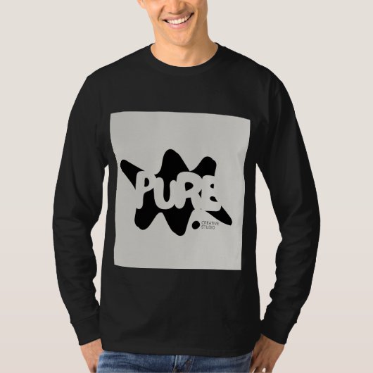 T-shirt joli design pur (Devant)