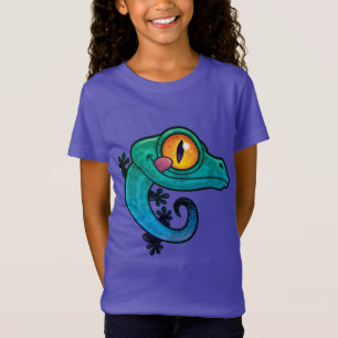 T-Shirt Joli dessin coloré Gecko
