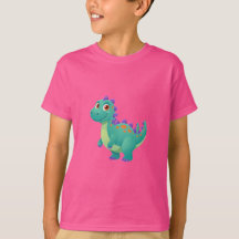Joli Dinosaure de Dessin Animé – Création de Dino 