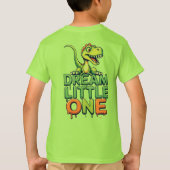 T-shirt Joli Dinosaure Vert (Dos)
