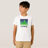 T-shirt Joli Dinosaure Vert (Devant entier)