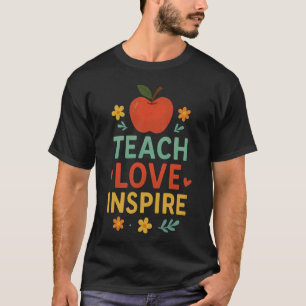 T-shirt Joli Élémentaire Jardin d'Enfants Maternelle Récep