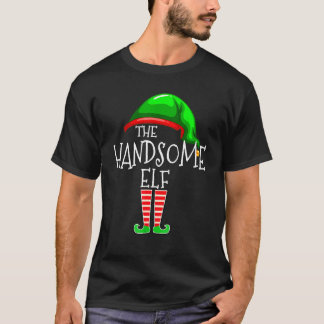 T-shirt Joli Elf Matching Family Group Noël H