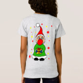 T-Shirt Joli elfe de Noël (Dos)