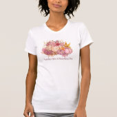 T-shirt Joli en rose d'automne : Whimsy & Spice (Devant)