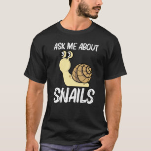 T-shirt Joli Escargot Pour Hommes Femmes Escargot D'eau Do