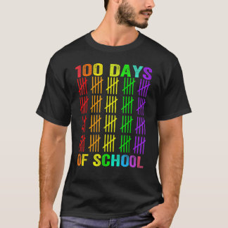 T-shirt Joli Étudiant Garçons Enfants Don 100 Jours D'Écol