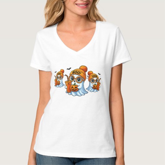 T-shirt Joli Fantôme Boujee (Devant)