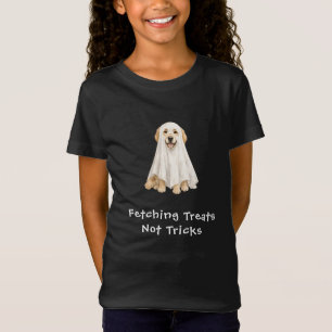 T-Shirt Joli fantôme de Halloween de Retriever doré