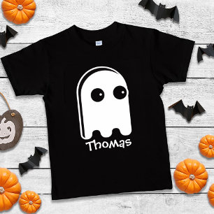 T-shirt Joli fantôme minimaliste personnalisable Halloween