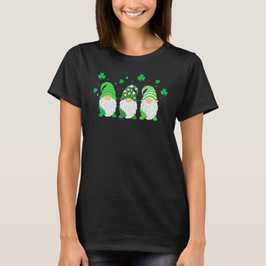 T-shirt Joli Gnome de la famille Jour de la Saint Patrick (Devant)