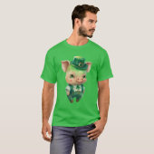 T-shirt Joli Green St. Patrick's Day Pig (Devant entier)