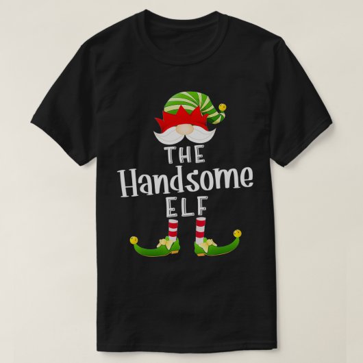T-shirt Joli groupe Elf Noël Funny Pajama Party (Design devant)