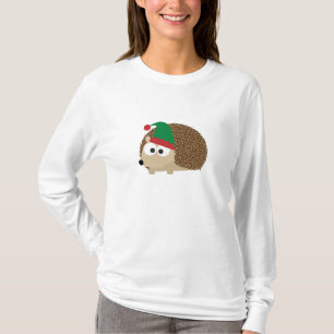 T-shirt joli Hérisson Elf de Noël