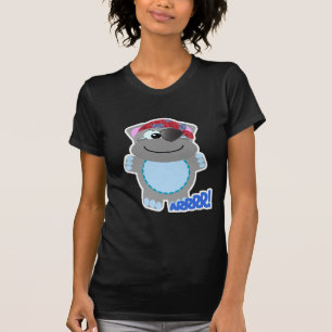 T-shirt Joli hippopotame pirate Goofkins