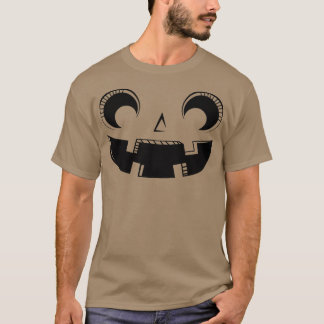 T-shirt Joli JackOLantern Citrouille Halloween visage pour