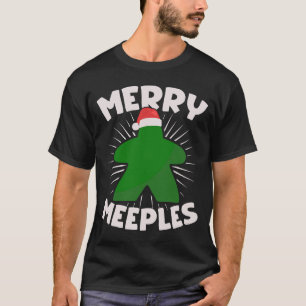 T-shirt Joli jeu de carte des membres de Noël