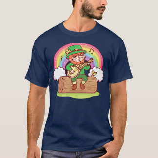 T-shirt Joli Jouer Au Banjo