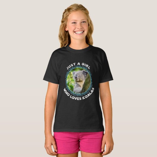 T-shirt joli koala (Devant entier)