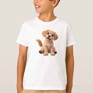 T-shirt Joli Labrador – Joyeux chiot Labrador doré