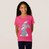 T-Shirt Joli lapin de dessin (Devant entier)