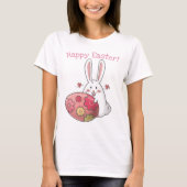 T-shirt Joli lapin de Pâques (Devant)