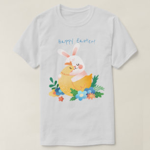 T-shirt Joli lapin de Pâques