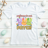 T-shirt Joli lapin de Pâques, Bienvenue à notre Patch