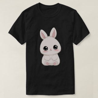 T-shirt Joli Lapin de Pâques Rose