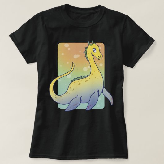 T-shirt Joli Loch Ness Monster (Design devant)