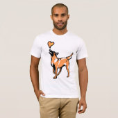 T-shirt joli malinois (Devant entier)