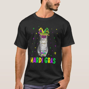 T-shirt Joli Masque de Carnaval de Chat Scottish Fold Mard