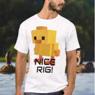 T-shirt Joli matos ! Canard en caoutchouc bloqué