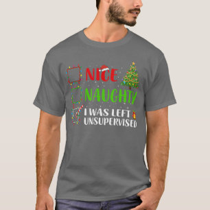 T-shirt Joli Mauvais Je suis resté sans surveillance Père