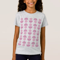 Joli Motif d'art moderne scandinave en rose
