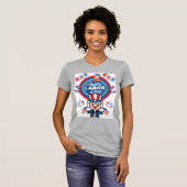 T-shirt Joli motif de travail (Devant entier)