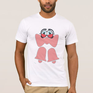 T-shirt Joli Nœud Rose Dessin Animé