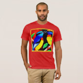 T-shirt Joli Oiseaux Couple. Commandez dès maintenant (Devant entier)