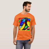 T-shirt Joli Oiseaux Couple. Commandez dès maintenant (Devant entier)