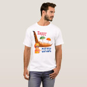 T-shirt Joli Onam Kerala (Devant entier)