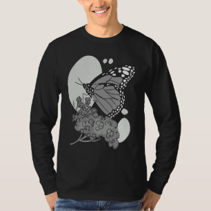 T-shirt Joli papillon monarque pour femmes hommes insecte