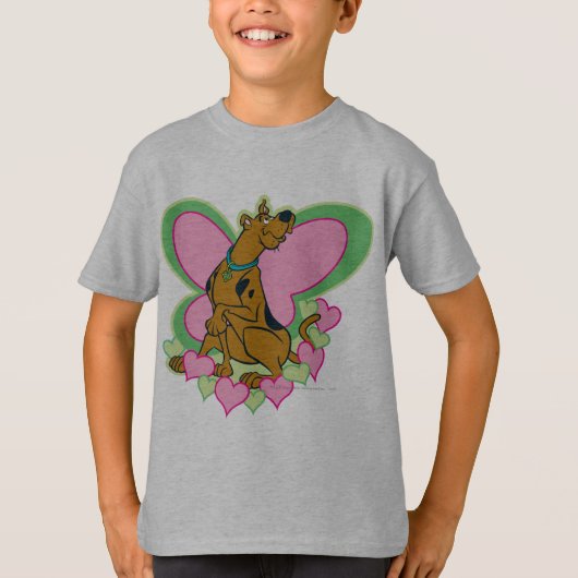 T-shirt Joli Papillon Scooby-Doo (Devant)