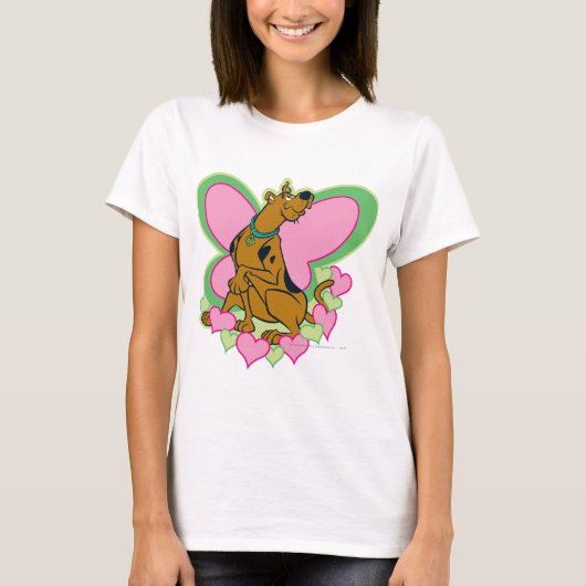 T-shirt Joli Papillon Scooby-Doo (Devant)