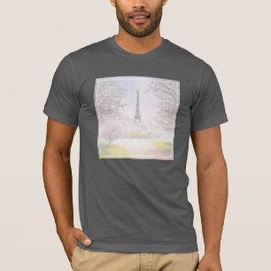 T-shirt Joli Paris aux pastels