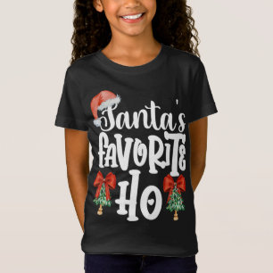 T-Shirt Joli Père Noël le pyjama de Noël préféré Ho