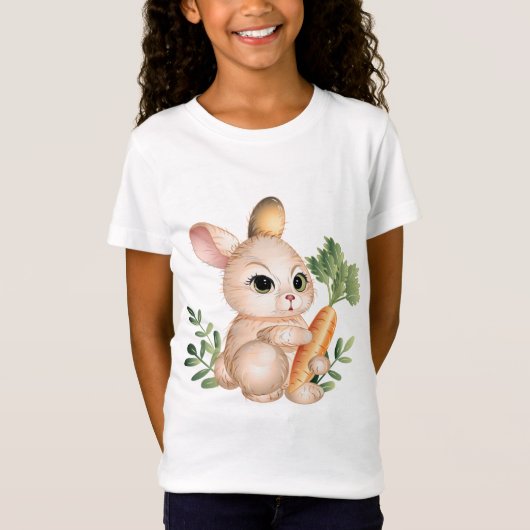 T-Shirt Joli petit lapin (Devant)