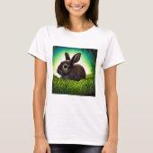 T-shirt Joli petit livre d'histoires Bunny (Devant)