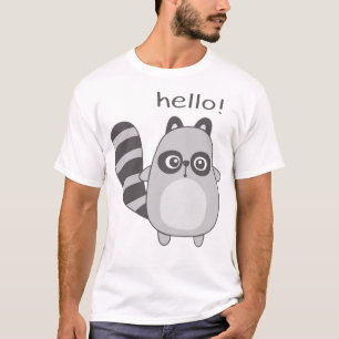 T-shirt Joli petit raton laveur
