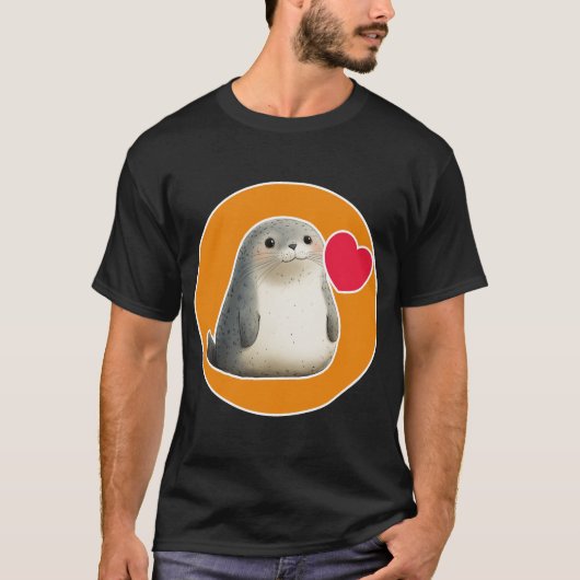 T-shirt Joli phoque (Devant)