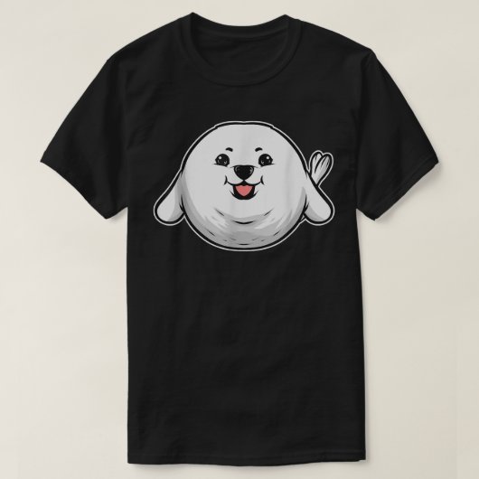 T-shirt Joli phoque bébé (Design devant)